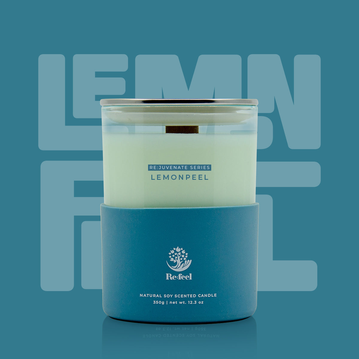 LEMONPEEL | Soy Scented Candle