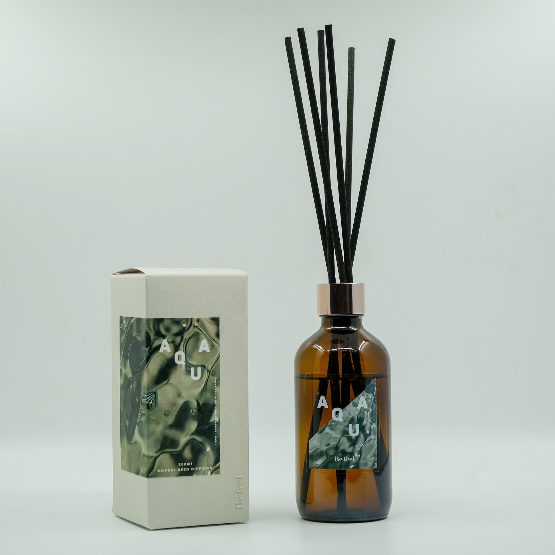 Aromatic Reed Diffuser- AQUA – Re:feel Candle