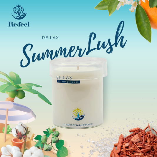 SUMMER LUSH | Soy Scented Candle